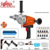Mașină de găurit cu carotă portabilă Chuangyi, priză CN (adaptor inclus)