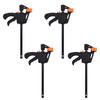 4pcs Durable Bar Clamps 4 Inch Woodworking Clamps Heavy F Clamps  Furniture Making
