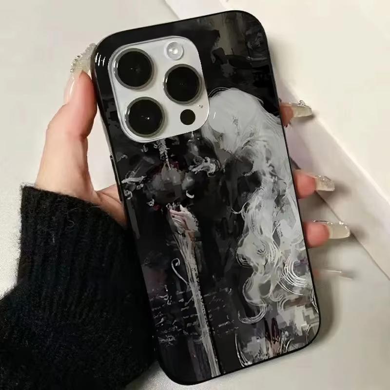 

Sword & White Hair Witch Phone Case for Samsung Galaxy A56 A55 A36 A35 A26 A25 A15 5G A24 A23 A22 A52 A71 A72 4G Medieval Cover A54 5G