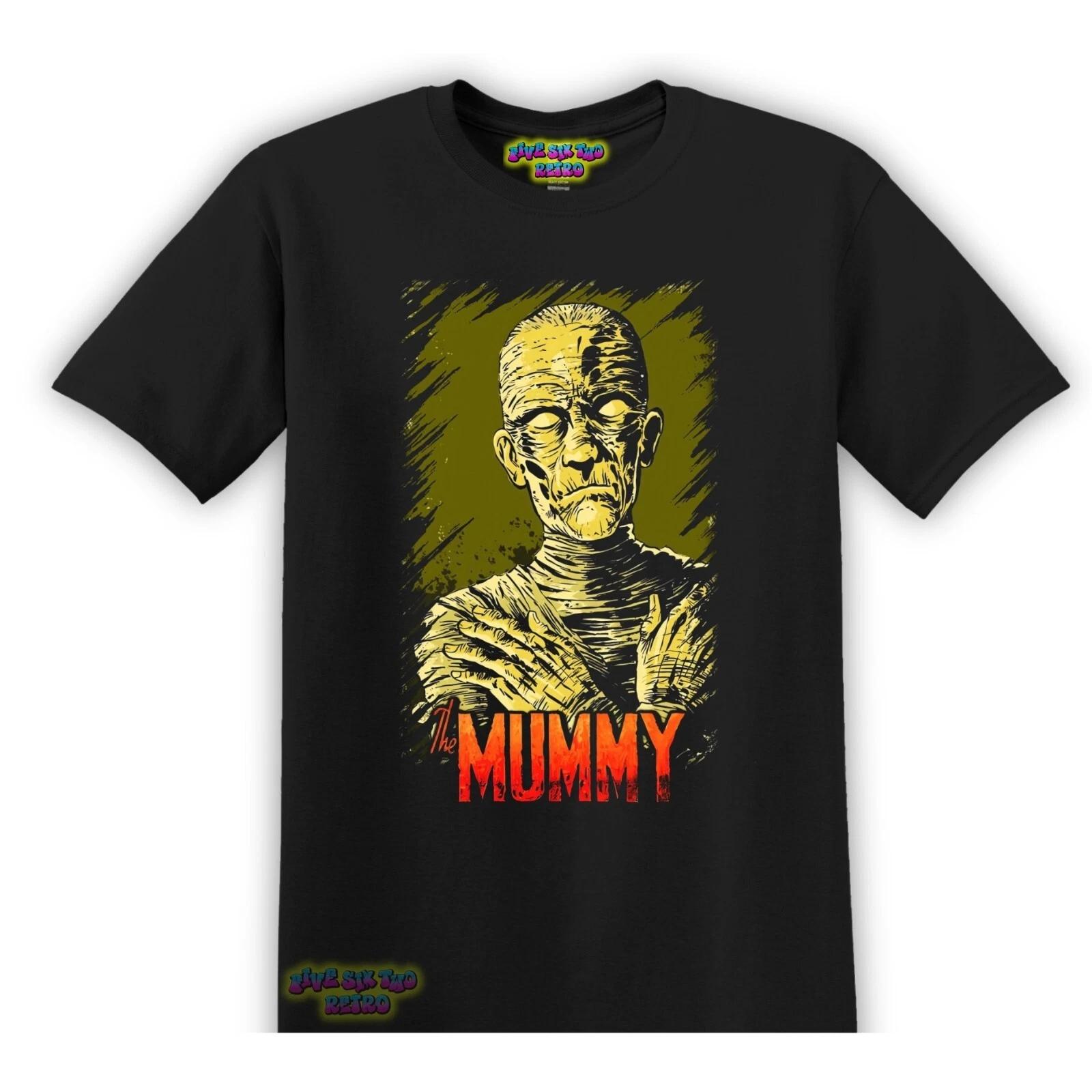 The Mummy Horror Movie T-Shirt S-3XL Black 4XL