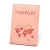 New Travel Passport Covers Women Men Passport Cover Passport Holder ID Card Holder Flight Ticket Clip Travel Accessories