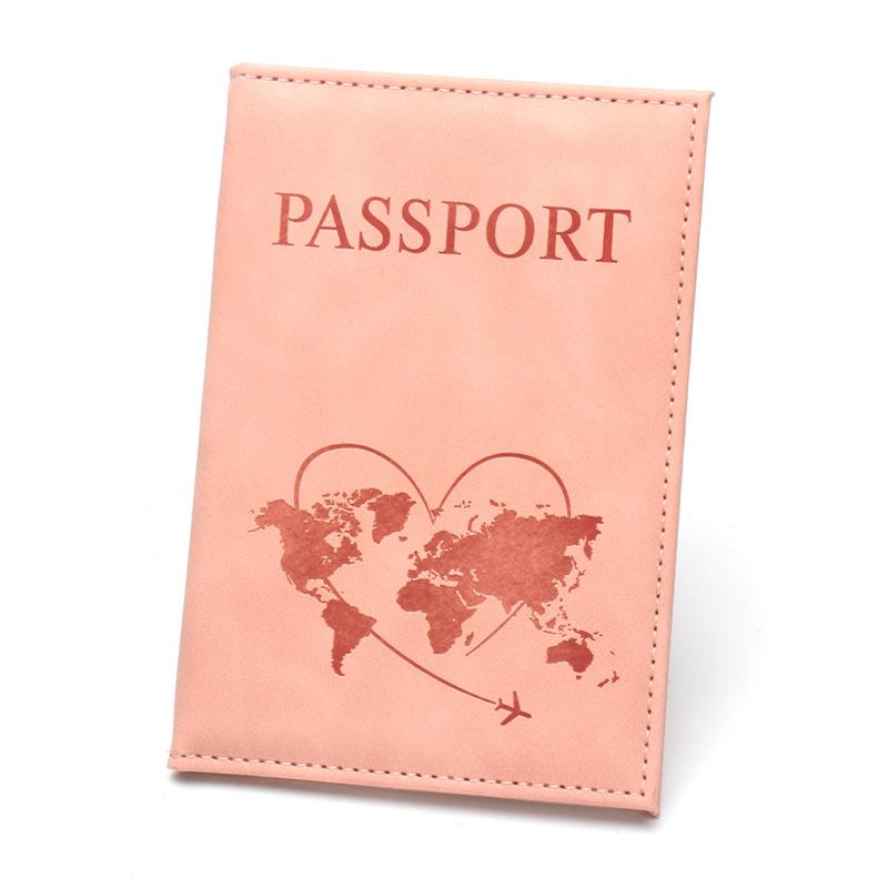 New Travel Passport Covers Women Men Passport Cover Passport Holder ID Card Holder Flight Ticket Clip Travel Accessories