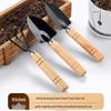 3-Piece Gardening Tool Set: Planting Rake, Small Shovel, and Spade for Vegetables, Flowers, and Succulents.