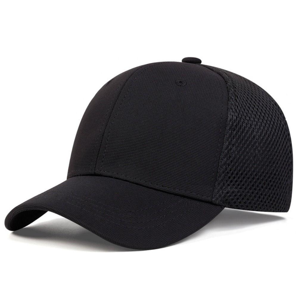 

Fashion Casual Baseball Net Caps Rear Sealing Breathable Sunscreen Hat Adjustable elasticity Light Plate Hats Unisex