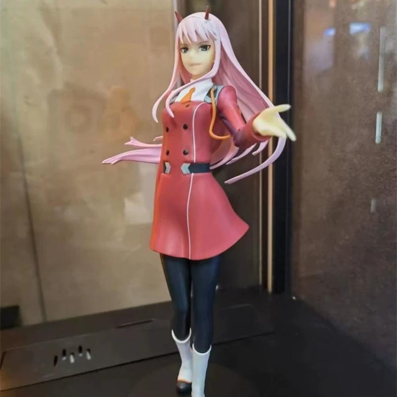 Zero Two 02 Partner Killer Anime Figure Darling In The Franxx Collectible Model Statue Desktop Decoration For Anime Fans Gift