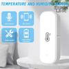 Zigbee Temperature Humidity Sensor Indoor Outdoor Hygrometer Thermometer Detector Smart Life Remote Control With Alexa Google