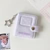 2-Inch Mini Photo Album Angel Wings Card Storage Book Kawaii Photo Card Holder  Bag Decoration