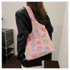 Soft Plush Large Capacity Shoulder Tote Bag for Women Fashion Minimalist Daily Handbag CLE