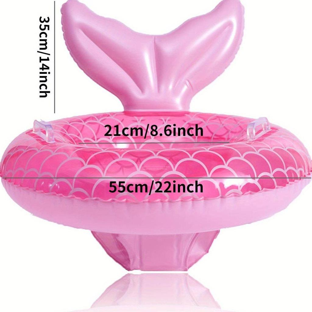 Baby Swim Ring with Seat & Handles (6-48 Months) for Toddlers & Infants