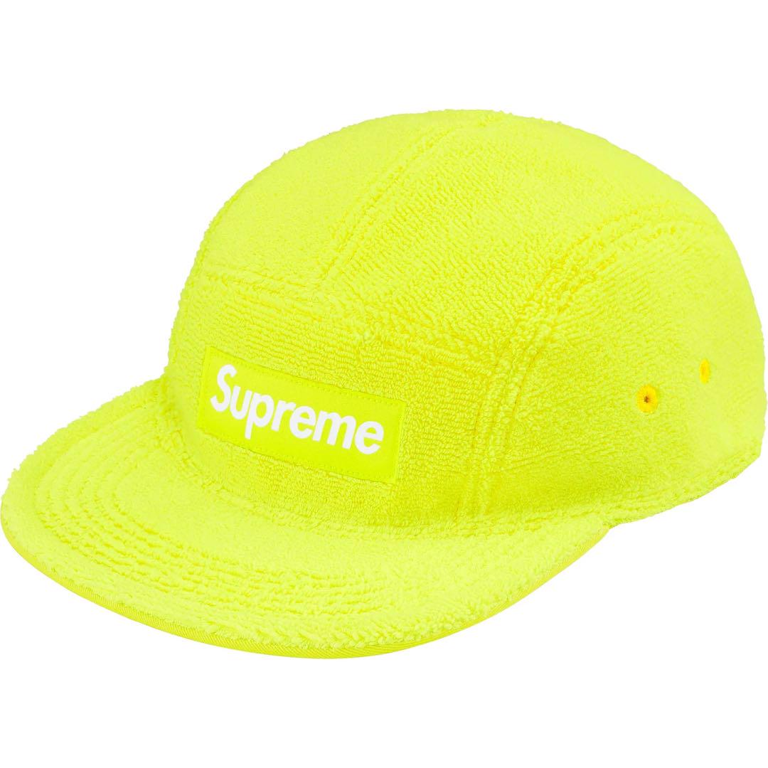 

[USED] Supreme Reversible Terry Camp Cap in Yellow