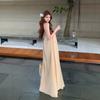 Seaside Vacation Style Is Unique and Beautiful, Super Good-looking Suspender Skirt Design Sense Backless Sleeveless Dress 2026 Summer Women