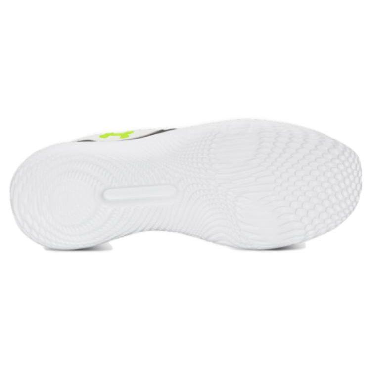 Under Armour Flow Dynamic White Black Lime Men Sneakers Lime-Surge 3026106-100