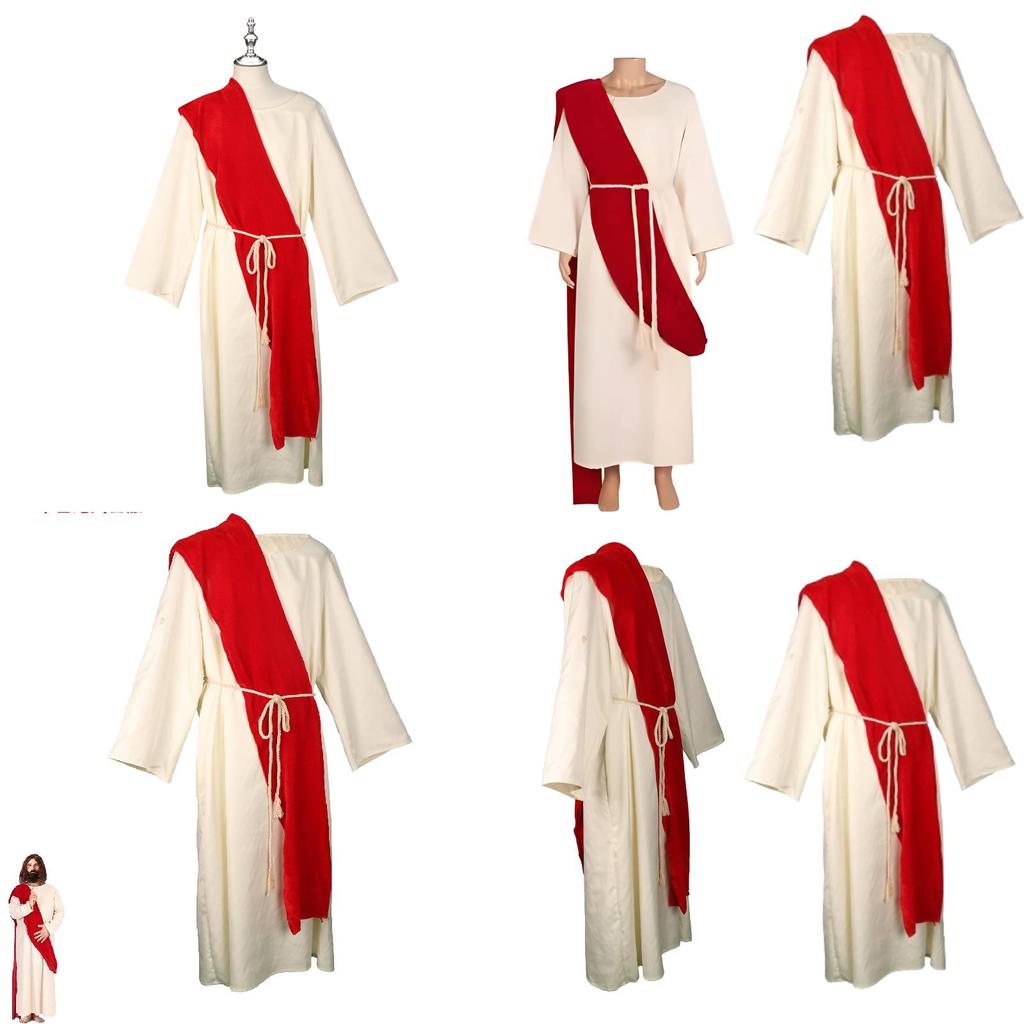 Elegant Medieval Warrior Costume For Cosplay Featuring Richly Textured Polyester