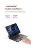 Floating Magnetic Bluetooth Keyboard with Seven-Color Backlight for iPad Magic Keyboard Pro 11/12.9/13-inch.