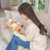Livheart Hooded Sitting Body Pillow S, Premium Sleepy Animals, Kotaro the Shiba Inu (approx. 24cm long), Horse, Zodiac, Smartphone Stand, 37030-44