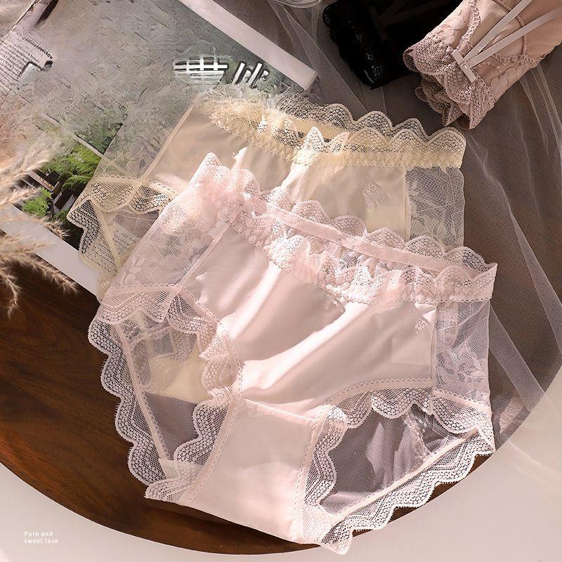 Women's Triangle Pure Desire Sexy Lace Hollow Out Panties