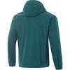 Li Ning Série Fitness Décontracté à Capuche Confortable Coupe-vent à Fermeture Éclair Vêtements d'Extérieur Homme Vert Récif Foncé AFDV081-6