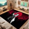 Scream Ghostface Rug Soft Thick Non Slip Floor Carpet for Bedroom Living Room Home Decor