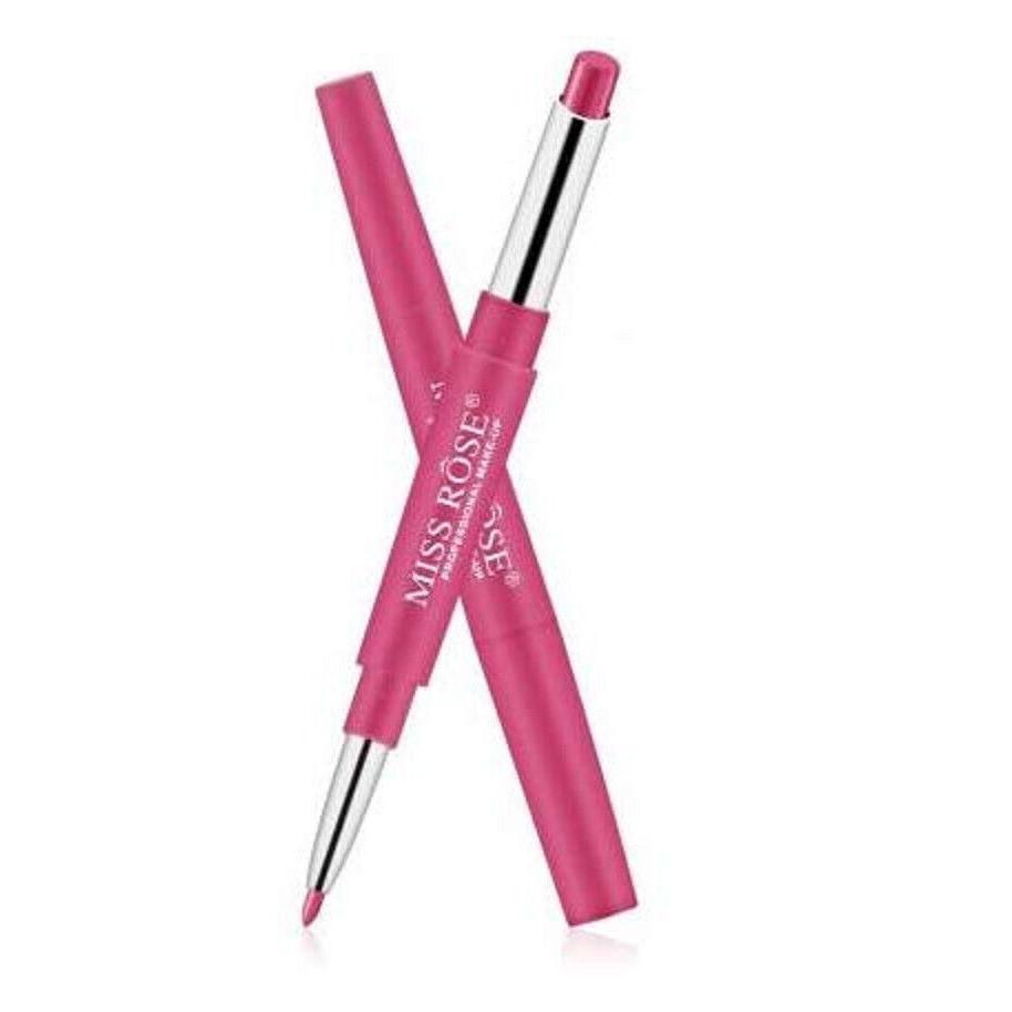 @ Miss Rose Make up Помада 2 в 1 Карандаш для губ Матовая 2,1 г