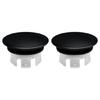 2pcs Long Service Overflow Rings Ceramic Sink Overflow 33mm Diameter Bathroom Sink Accessory Suitable for Sink Drain