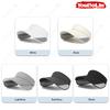 Adjustable Brim Sun Hat for Men & Women UV Protection Solid Color Summer Cap Outdoor Sports Commute Hat