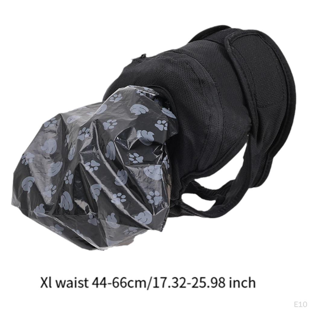 Dog Diaper Pants Waterproof Poop Collection for Long Travel Senior XS