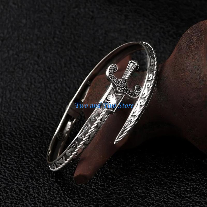 HX6F Fashion Wrist Jewelry Elegant Swords Jewelry Suitable for Fashion Ladies Present CN