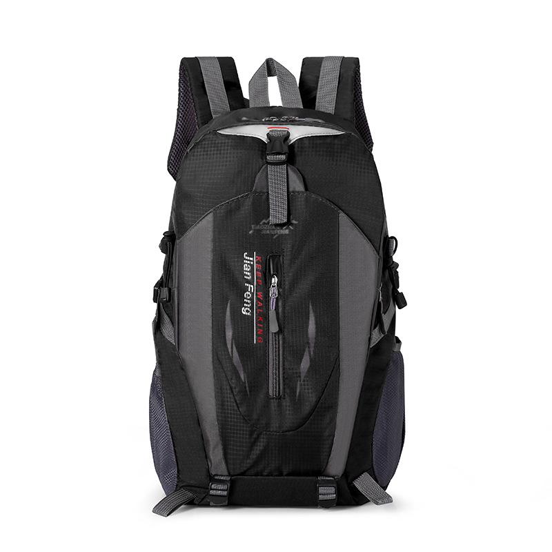 Men's 40L Lightweight Multi-layer Hiking and Fitness Backpack for Outdoor Activities