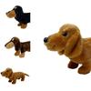 Cute And Cuddly Shorthair Dachshund Plush Toy Available In 3 Colors!" Characters)