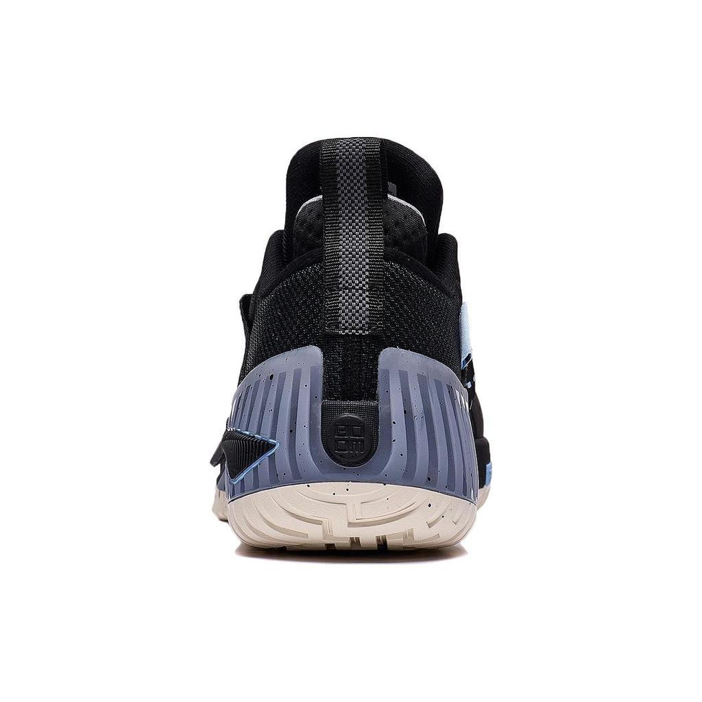 Li Ning Fury Comfortable Versatile Rebound Low-Top Basketball Shoes Men sneakers Black ABFT027-4