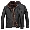 Big Size Men Stand Collar, Fuax Fur Coat, Winter Leather Jacket, Winter Warm Outwear