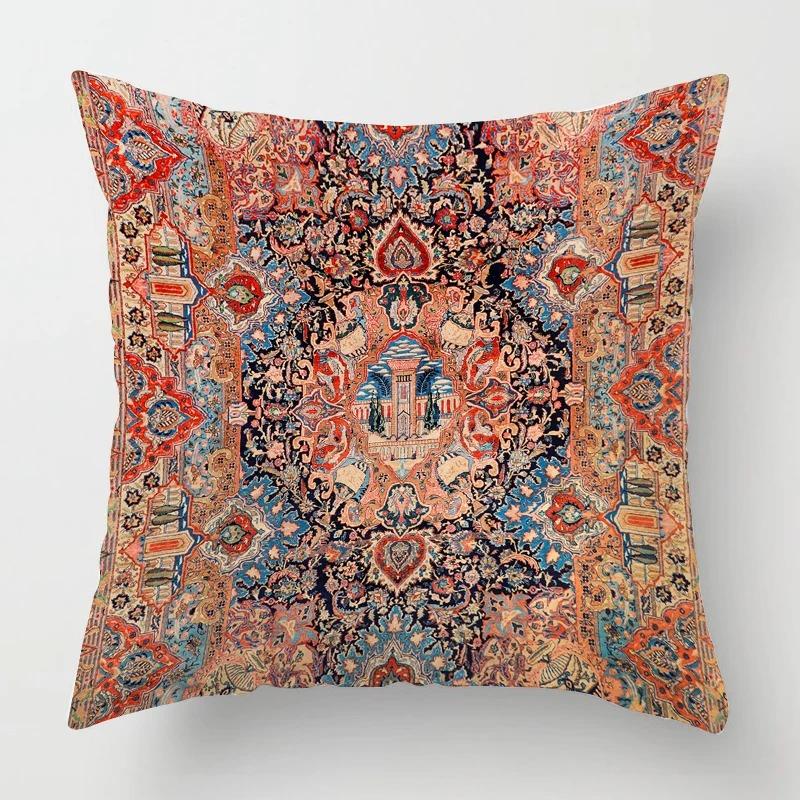 

Наволочки в марокканском стиле со сложными узорами, чехлы на диванные подушки для гостиной, домашнее украшение для наволочек 16x16Inch