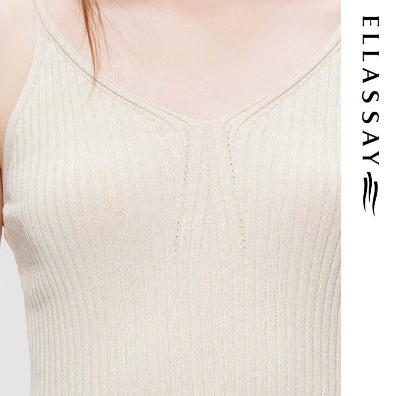 ELLASSAY Women's Elegant Sleeveless Knit Top EWE345M07000