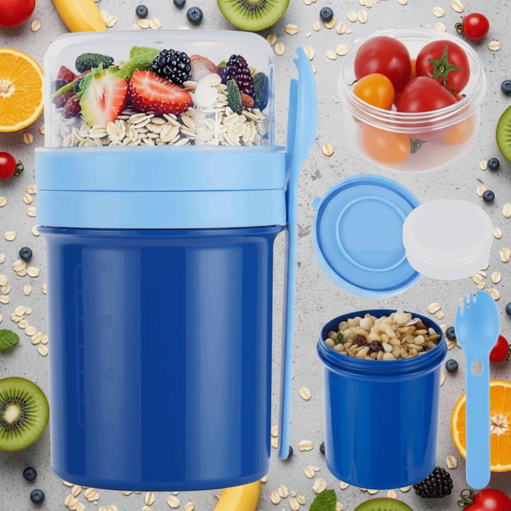 With Spoon Oatmeal Cup Dressing Holder Fruit Cup Kitchen Tableware Yogurt Container  School