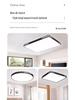 Modern 2025 LED Ceiling Light - Super Bright, Eye-Friendly for Bedroom, Study & Dining Areas
