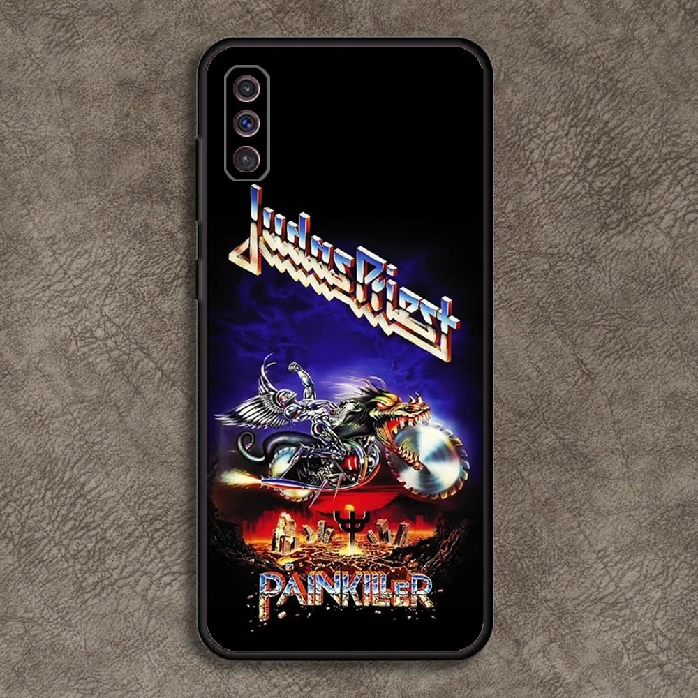 Rock Band J-Judas P-Priest Phone Case for SamsungA 91,80,73,72,71,70,53,52,51,42,41,40,32,31,30,22,21,20,13 S 4G 5G Black Case