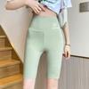 Autumn and Winter Velvet Shark Pants for Women, Thin, High Waist, Abdomen, Warm, Thickened Base, Nine-point Fitness Yoga Pants