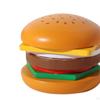 Food Stacker Toy Color Recognition Children Wooden Puzzle Wood Game for Birthday Gift