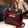 2025 New Shiny Leather Large Bag Single Shoulder Crossbody Handbag