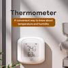 Tuya Wi-Fi Smart Thermometer & Hygrometer: Indoor Wireless Temperature & Humidity Sensor with APP Display