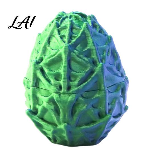 Cool Desk Toys for Boys 3D Printed Spider Egg/Spider Statue Realistic Fantasy Creature Model Collectible Trendy Figures Ornament Lightweight Unique