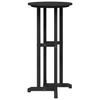 Bartisch Schwarz 55 x 55 x 107 cm Polyethylene