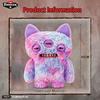 47cm Large Ugly Teeth Monster Plush Toy Funny Soft Stuffed Pillow Cute Doll Gift For Kids