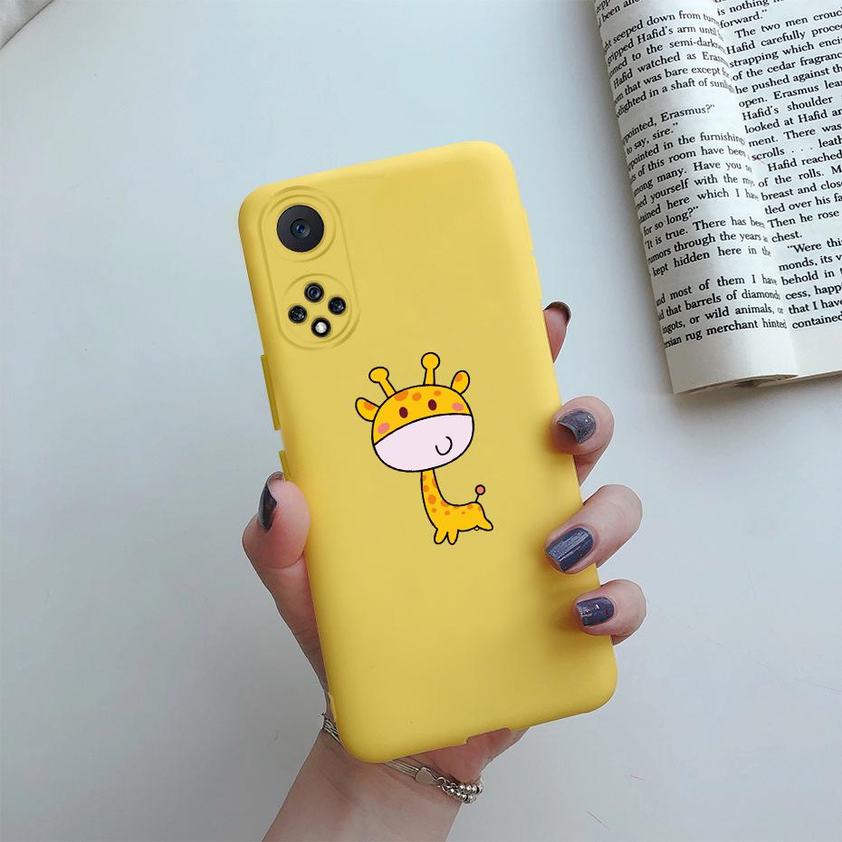 Honor 50 Case For Huawei Honor 50 Back Cover Soft Silicone Cute Cartoon Painted Phone Cases For Huawei Honor 50 Honor50 Bumper