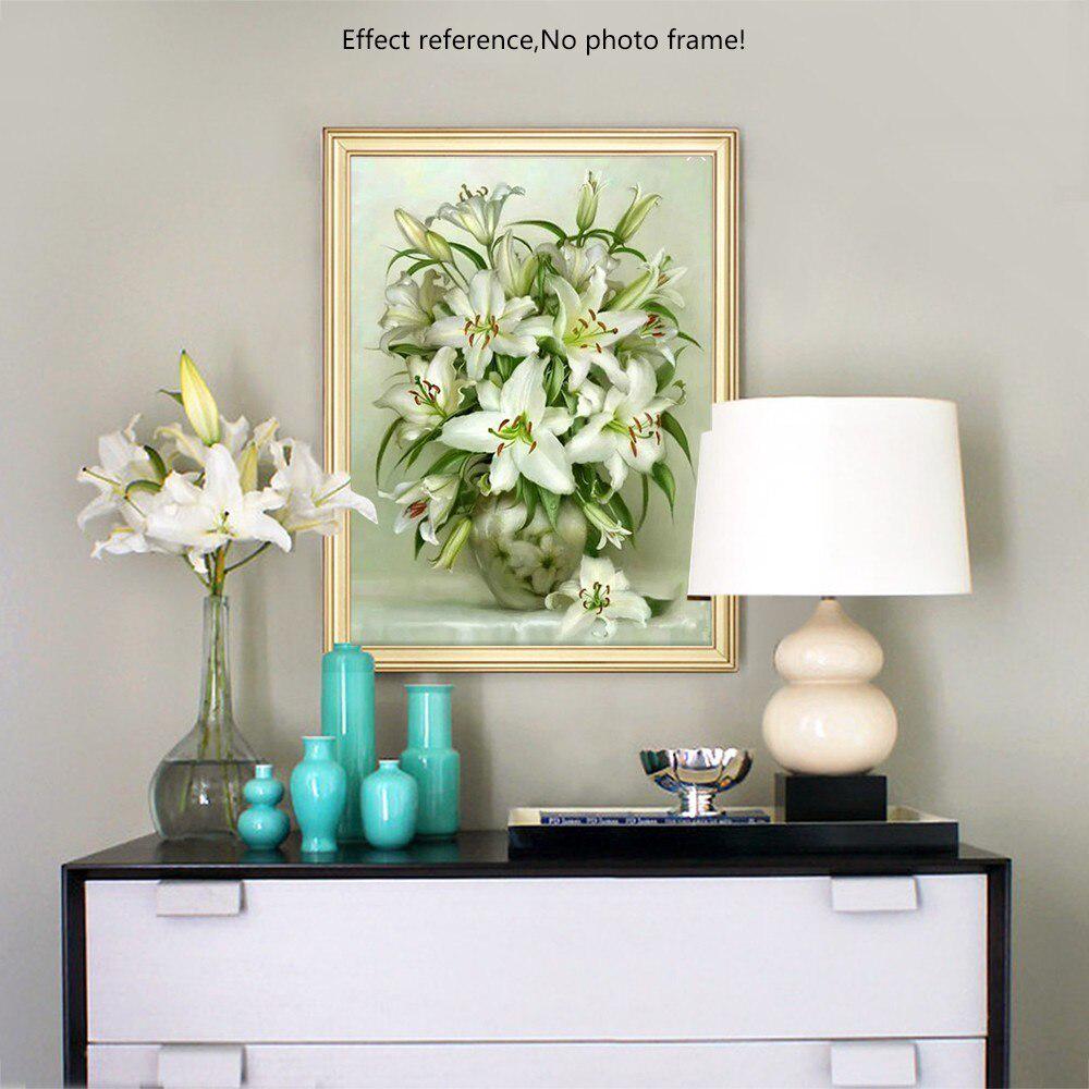 Diamond Painting Scenic Flower Full Round Rhinestone DIY Diamond Embroidery Cross Stitch