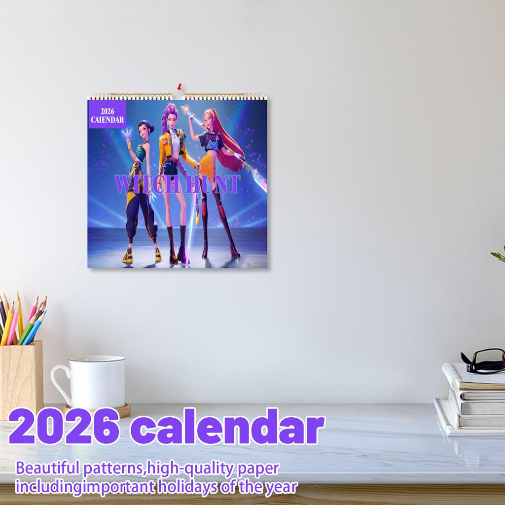 Dragon Wall Calendar– Illustrations With Holidays