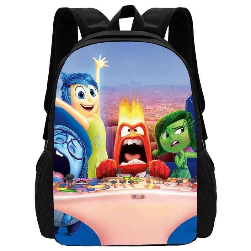 Adorable Cartoon Backpack For Kids Spacious Oxford Cloth School Bag For Grades 1-4