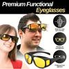 2025 Night Vision Driving Glasses - UV Protection Sunglasses for Car Night Driving (Unisex Eyewear Gift)