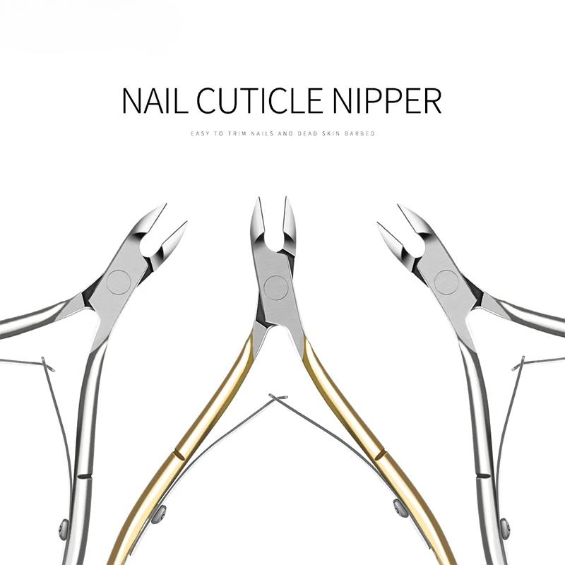 6mm Blade Fingernail Toenail Cuticle Nipper Trimming Stainless Steel Nail Clipper Cutter Cuticle Scissors Plier Manicure Tools