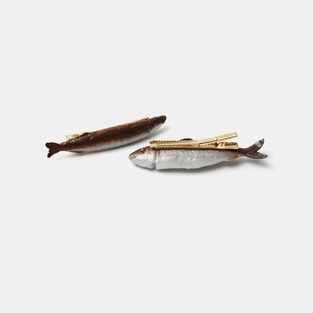Bangs Clip Simulated Food Korean Style Barrette Dried Fish Hairpin Women Hair Clip Headwear